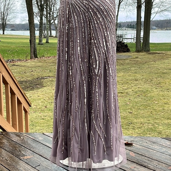 Aiden Mattox gorgeous bling gown 10-12 - Picture 9 of 16